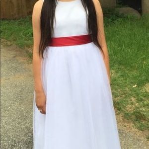 David’s bridal flower girl dress